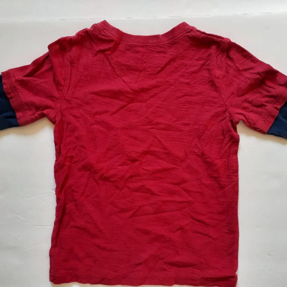 Boys Cars T-Shirt Lightning McQueen Jumping Beans Long Sleeve 6
